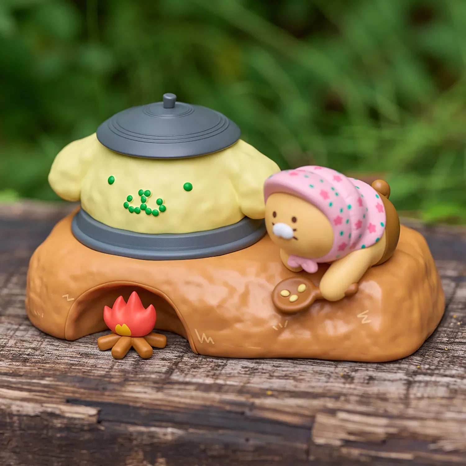[KAKAO FRIENDS] Pompompurin x Kakao Friends Chunshik Pot Rice Figure