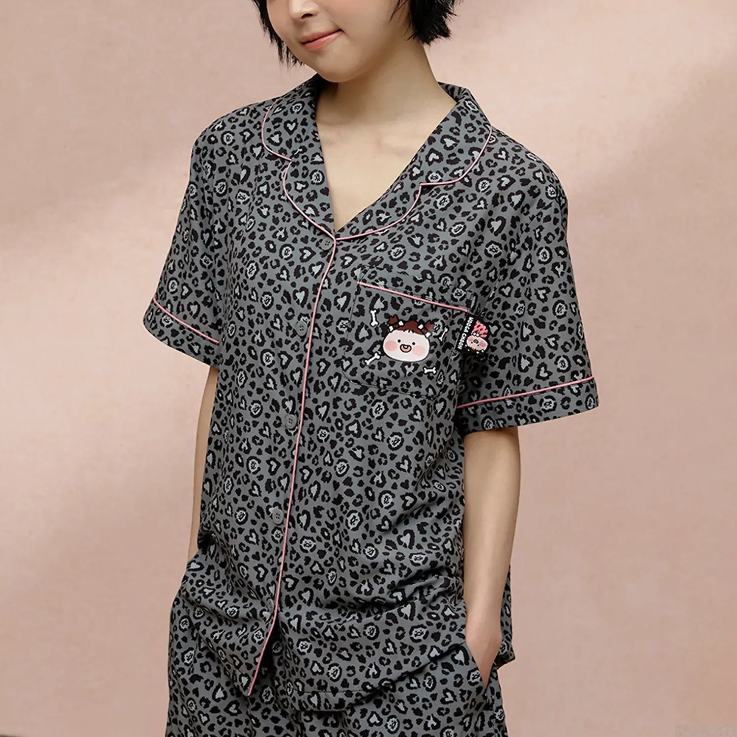 [KAKAO FRIENDS]Cave Age Pajama Collection Leopard Apeach