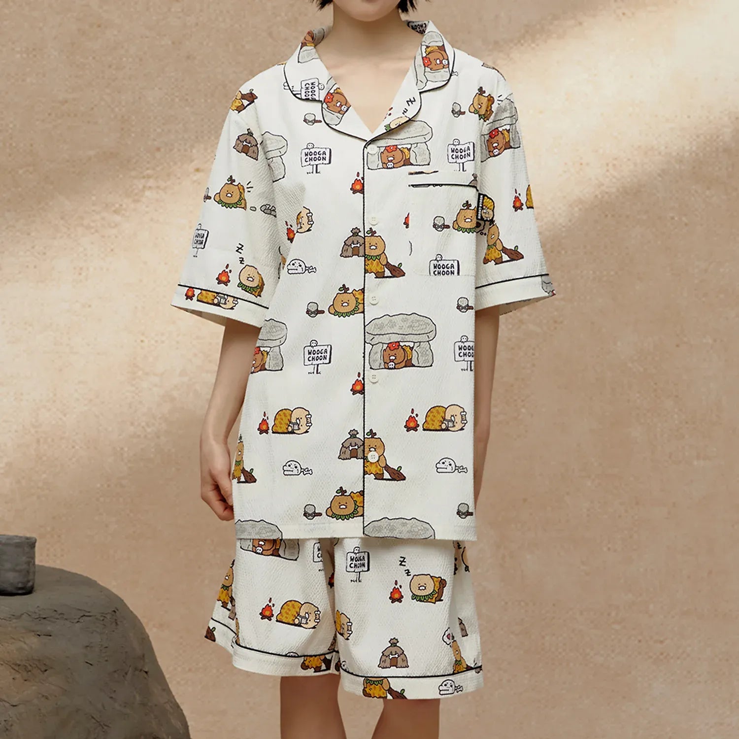 [KAKAO FRIENDS]Cave Age Pajama Collection Chunshik Apeach