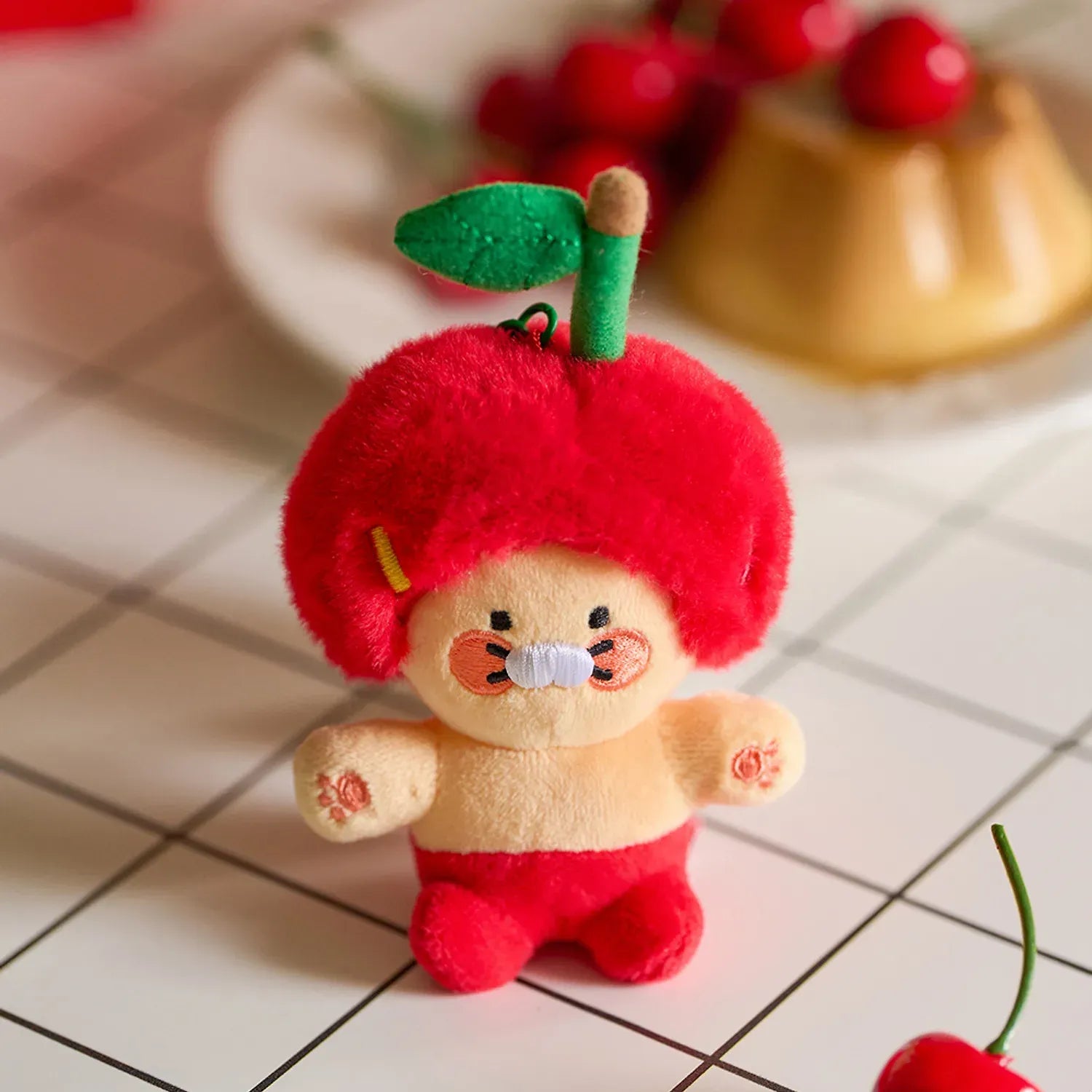 [KAKAO FRIENDS]Choonsik Cherry Costume Plush Keyring Series