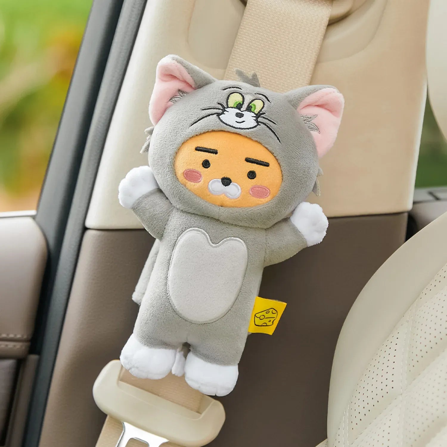 [KAKAO FRIENDS] x Tom and Jerry Seat Belt Cover Ryan