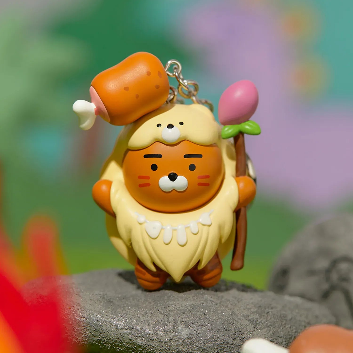[KAKAO FRIENDS]Cave Age Figure Keyring Collection Chunshik Ryan Apeach