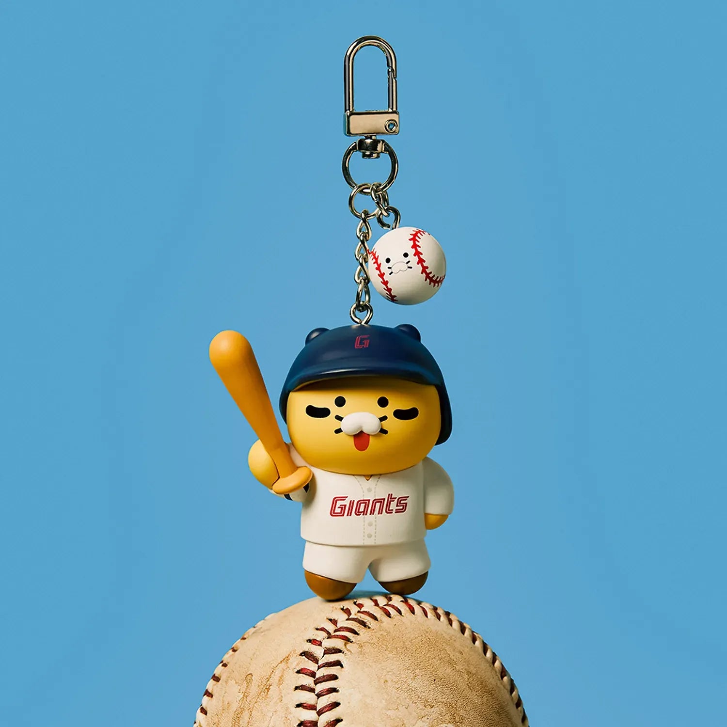 [KAKAO FRIENDS] KBO x Kakao Friends Chunshik Batter Figure Keyring Collection