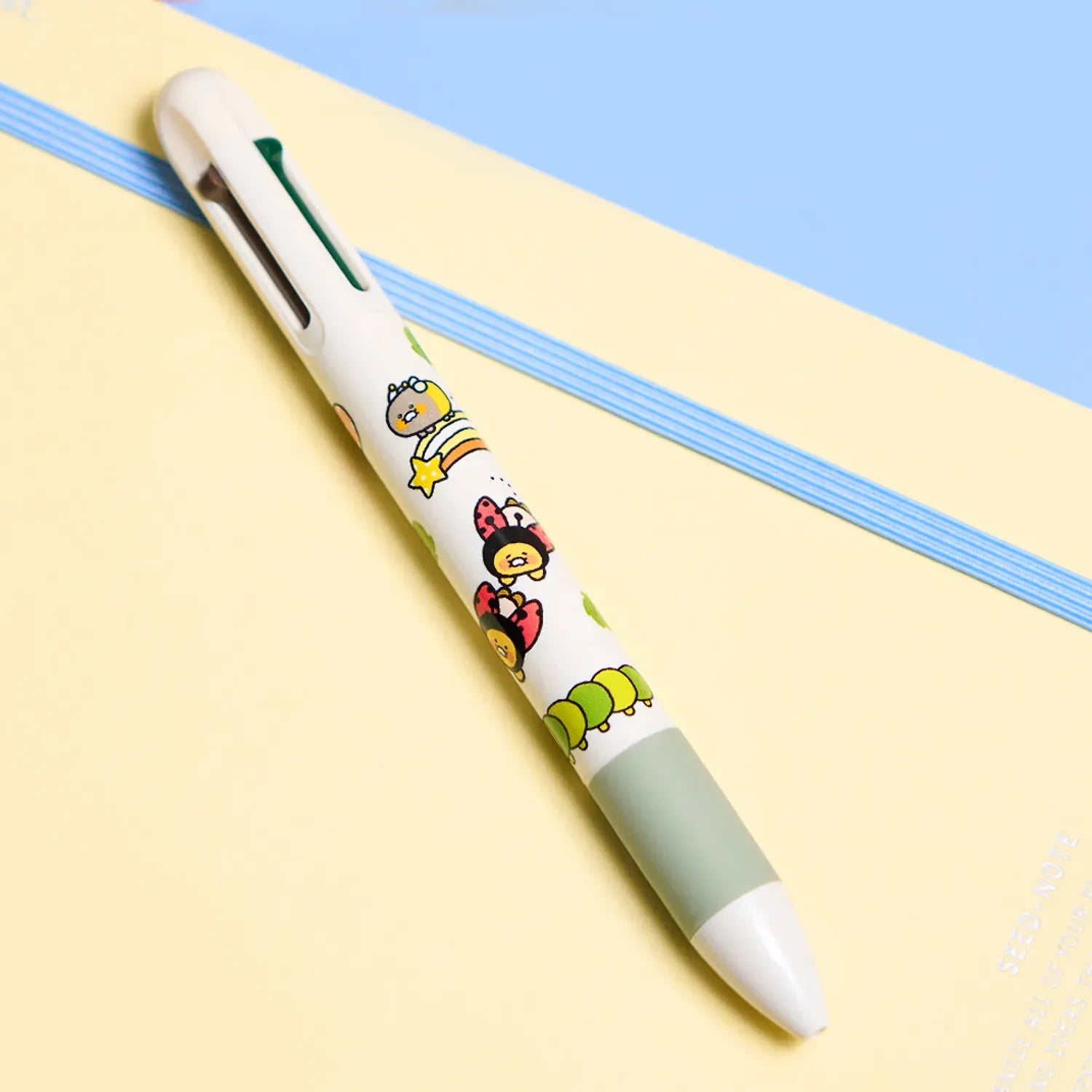 [KAKAO FRIENDS]Choonsik Spring Friends 4 Color Multi Pen