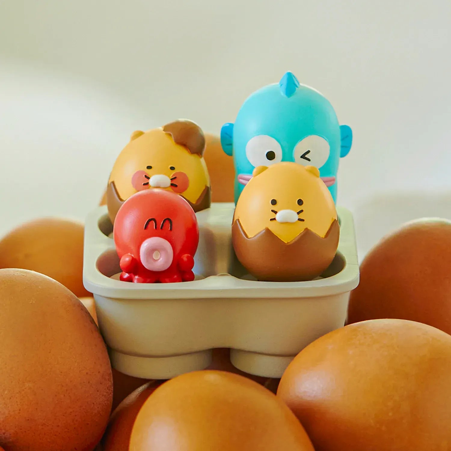 [KAKAO FRIENDS] x Hangyodon Clicker Figure Keyring Chunshik