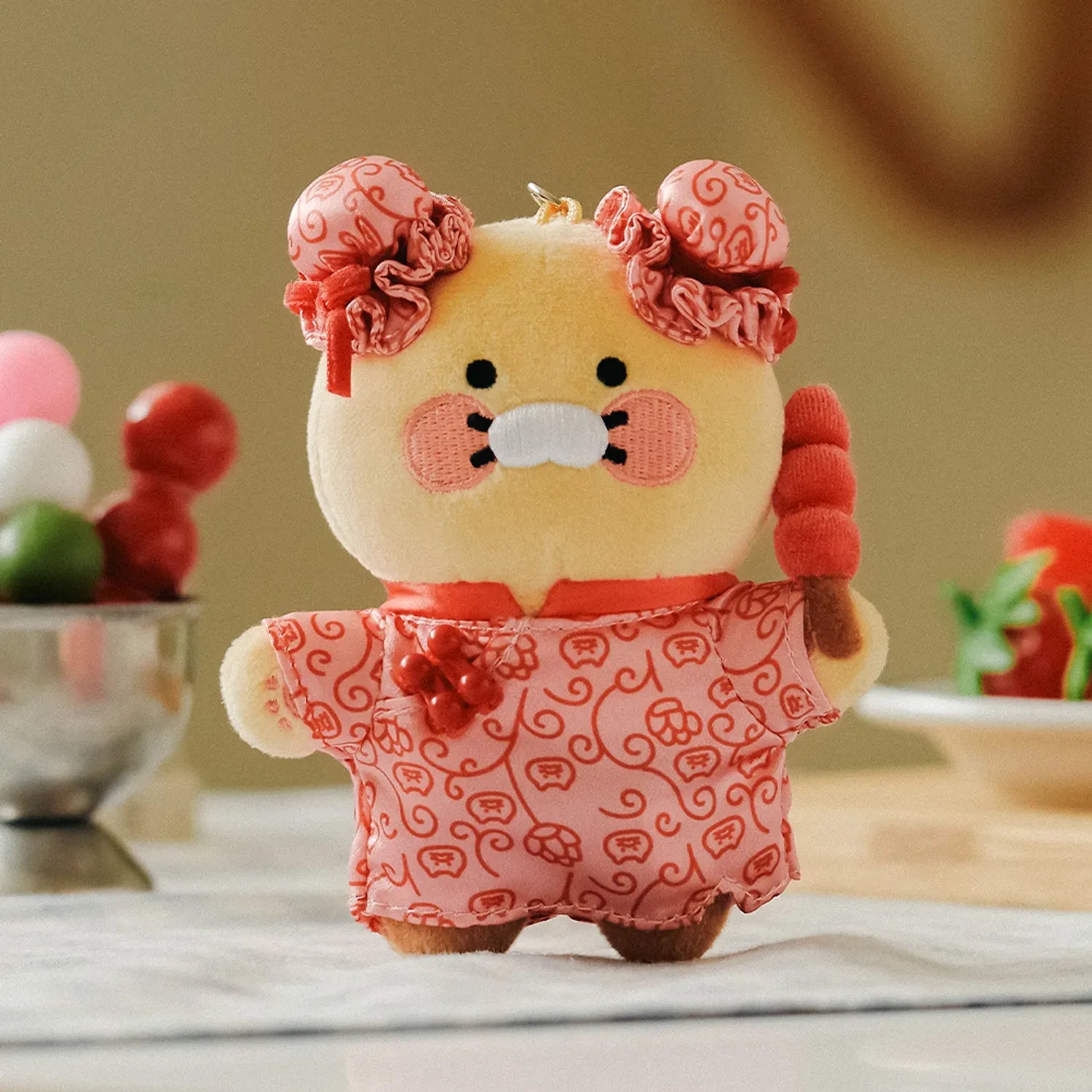 [KAKAO FRIENDS]Chunshik World Tour Plush Keyring Collection Global Series