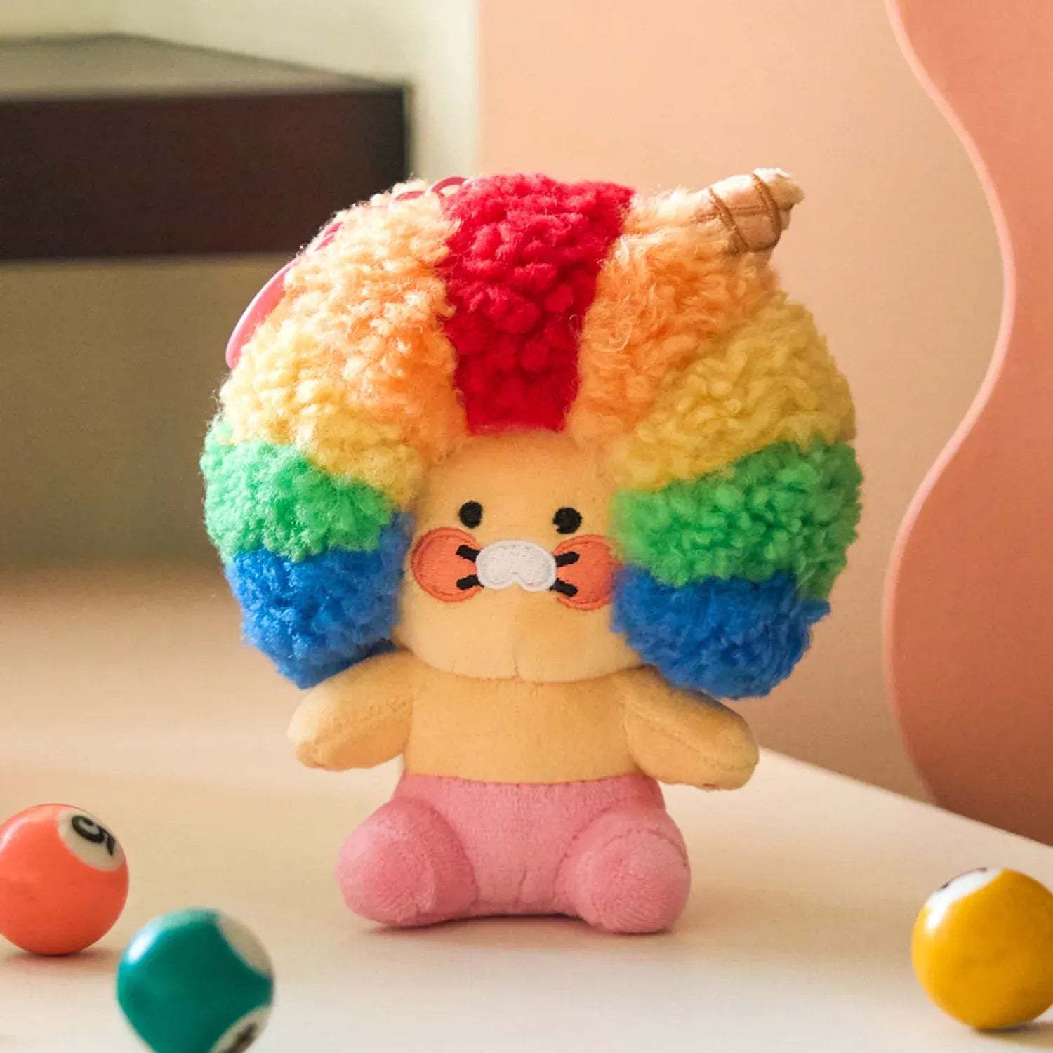 [KAKAO FRIENDS]Choonsik Colorful Costume Plush Keyring Series