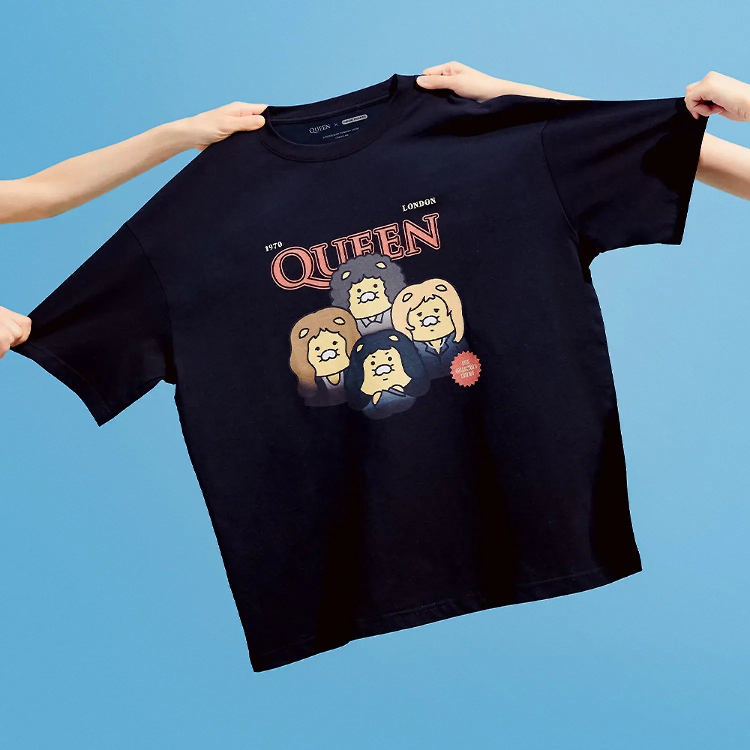 [KAKAO FRIENDS] QUEEN x Kakao Friends T-Shirt  Chunshik