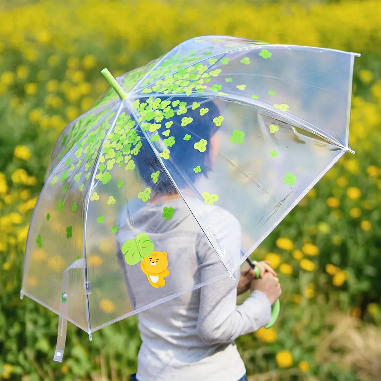 [KAKAO FRIENDS]Umbrella Collection Transparent and Pattern Umbrella Chunshik Ryan