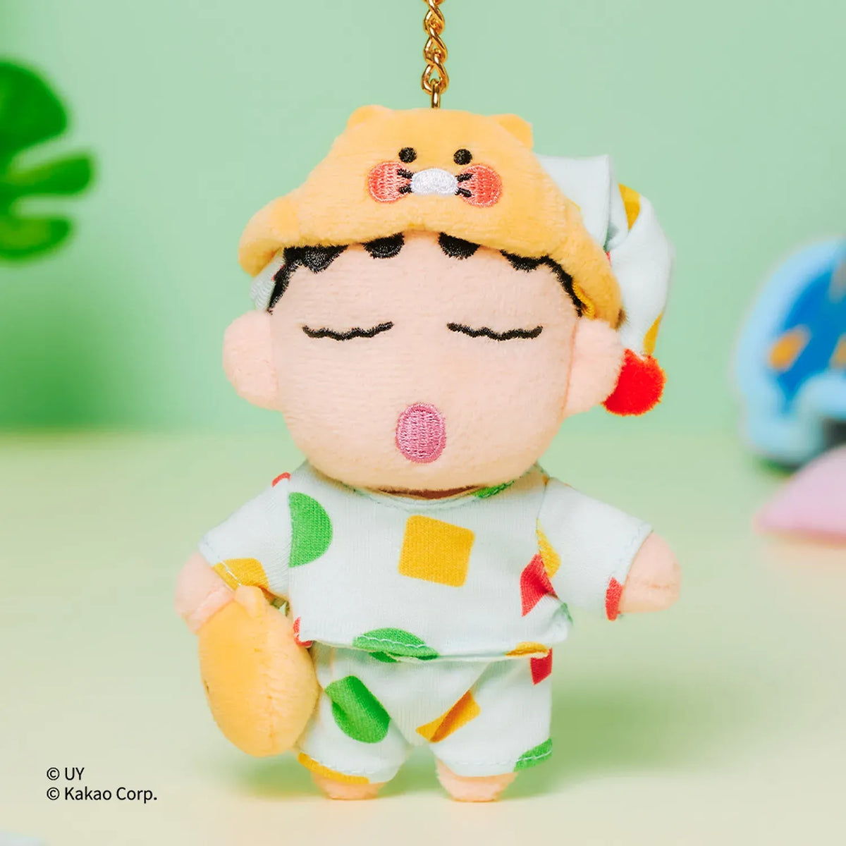 [KAKAO FRIENDS]Crayon Shin-chan x Kakao Friends Pajama Plush Keyring