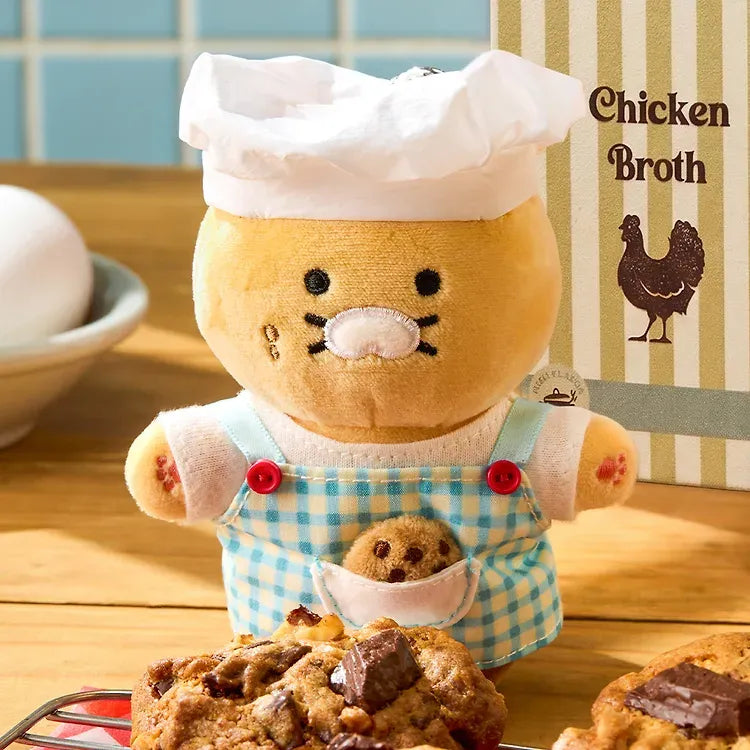 [KAKAO FRIENDS]Chunshik Grocery Market Baker Plush Keyring