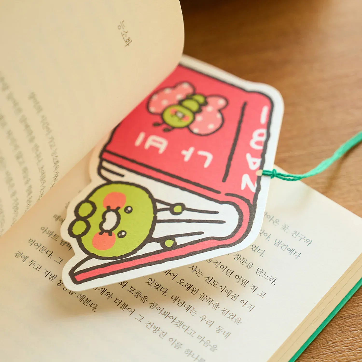 [KAKAO FRIENDS]Chunshik Character Bookmark Card Cute Korean Reading Gift