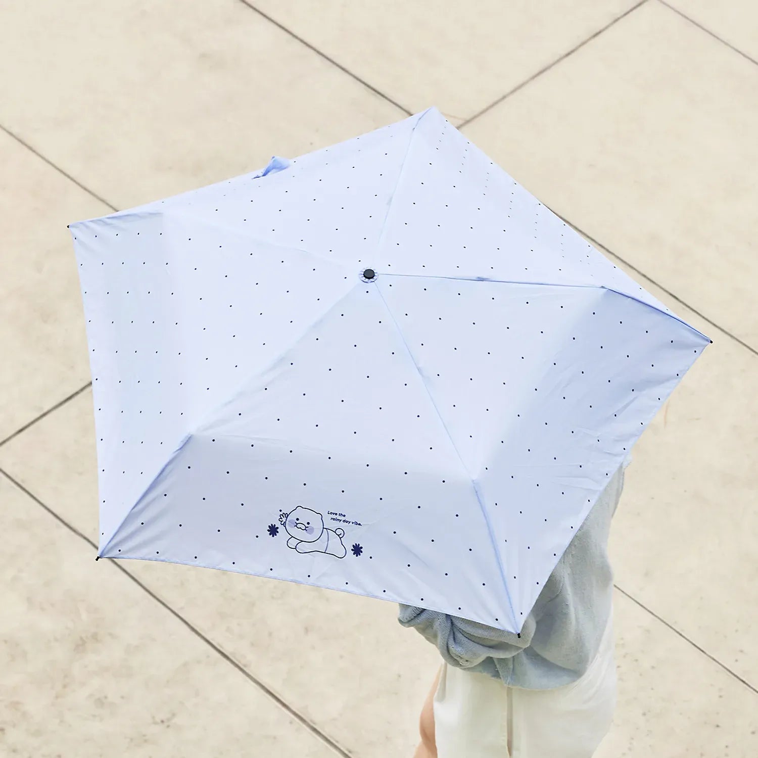 [KAKAO FRIENDS] Chunshik Sky Lightweight Umbrella Blue