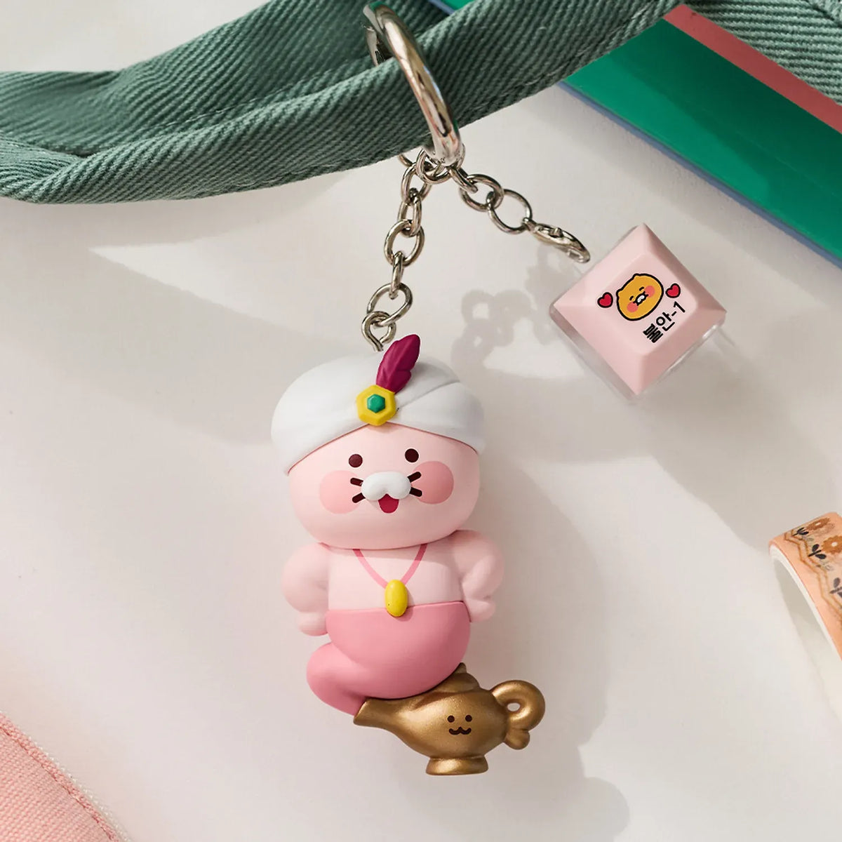 [KAKAO FRIENDS]Chunshik Magic Lamp LED Keycap Figure Keyring – 3 Types