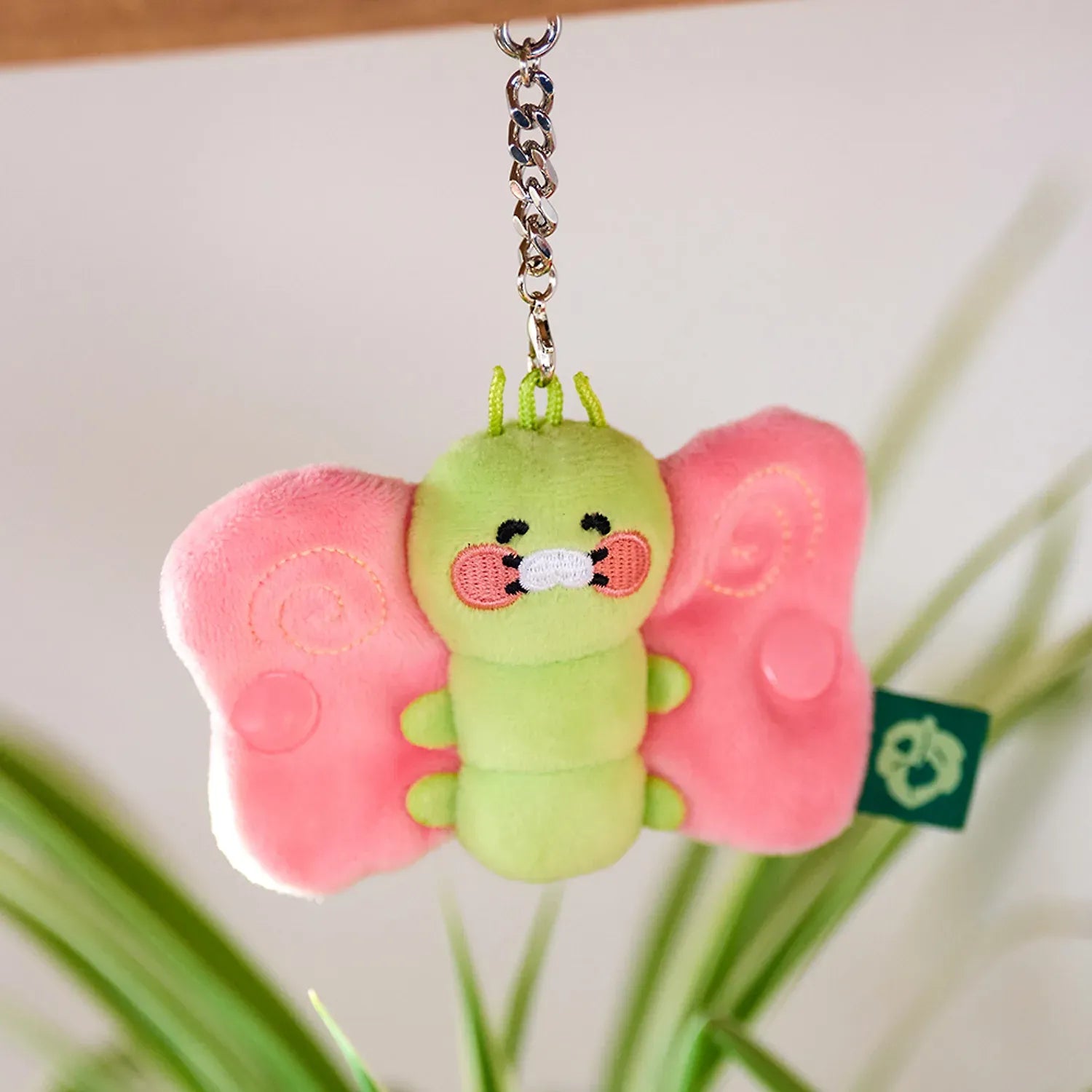 [KAKAO FRIENDS]Character Plush Keyring Soft Doll Keychain Cute Animal Bag Charm Gift