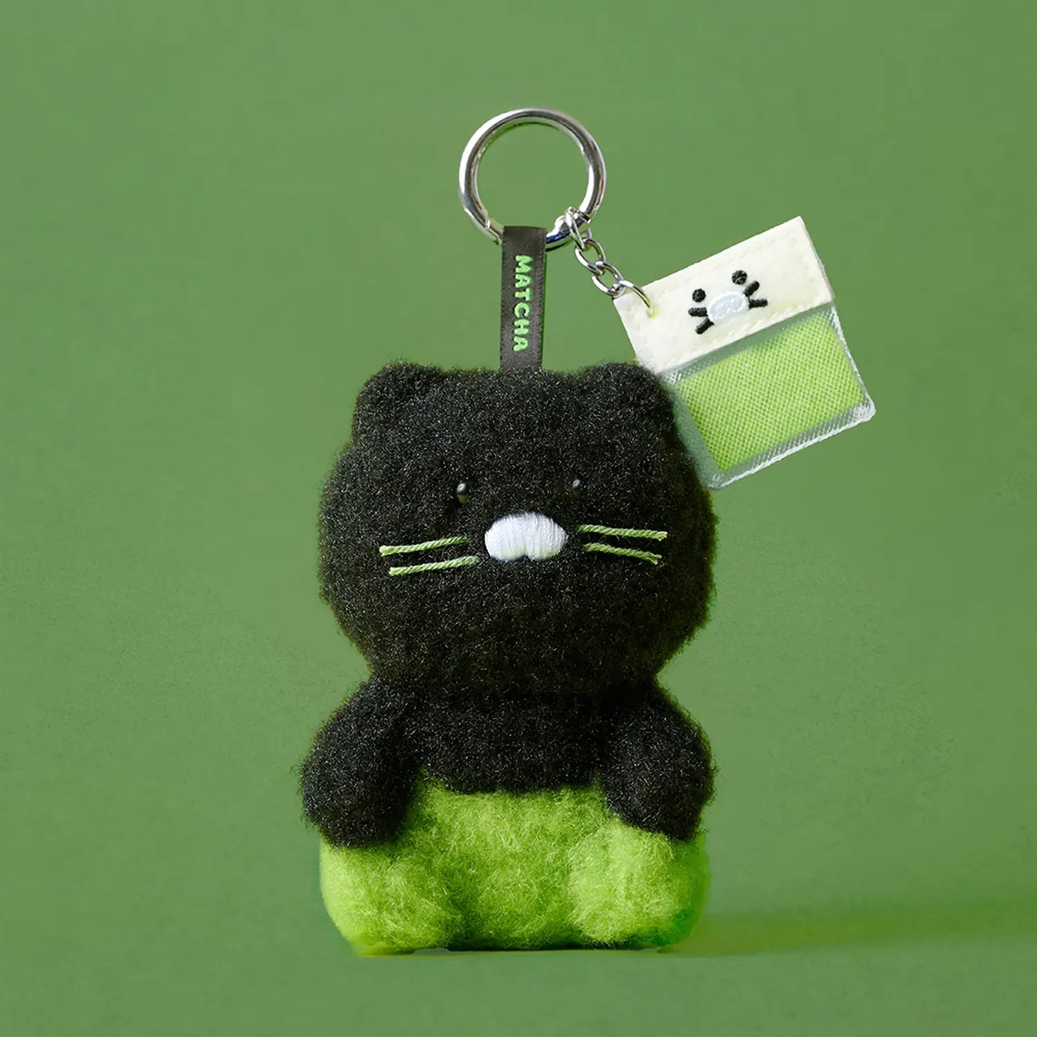 [KAKAO FRIENDS]Matcha Plush Keyring Chunshik Mini Doll