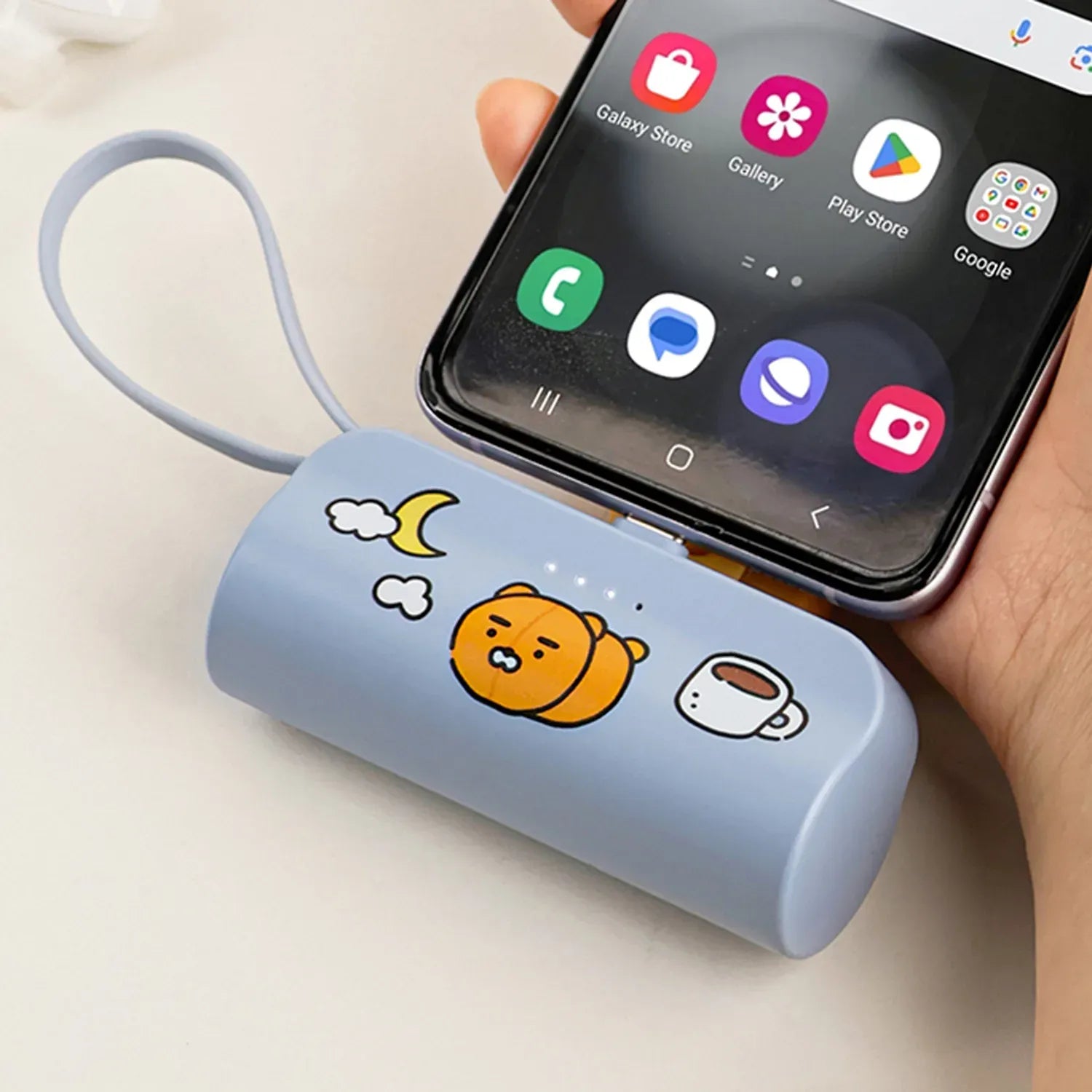 [Kakao Friends] Docking Portable Battery 5,000mAh C-Type