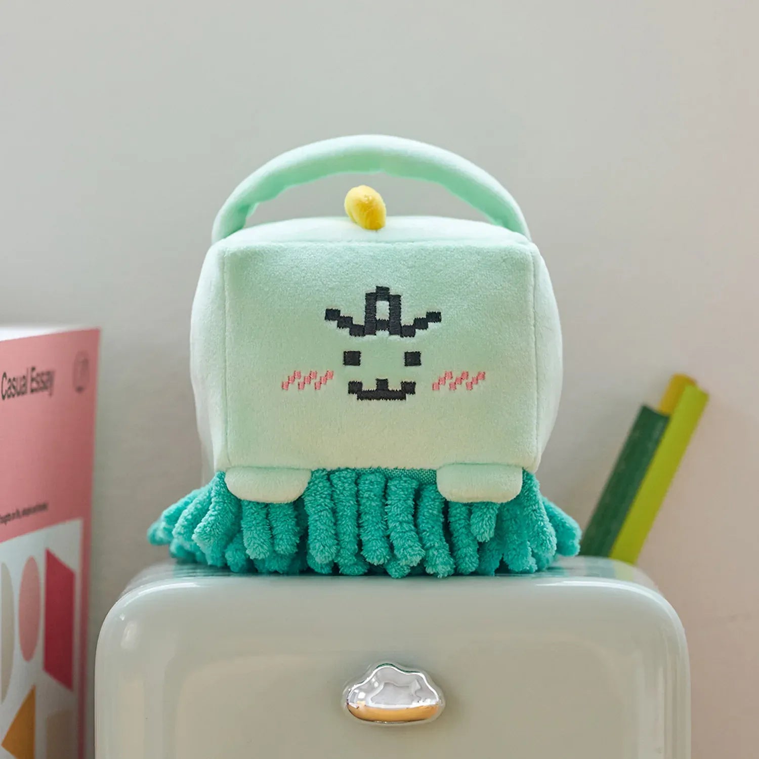 [KAKAO FRIENDS]Pixel Desk Screen Plush Doll Chort D