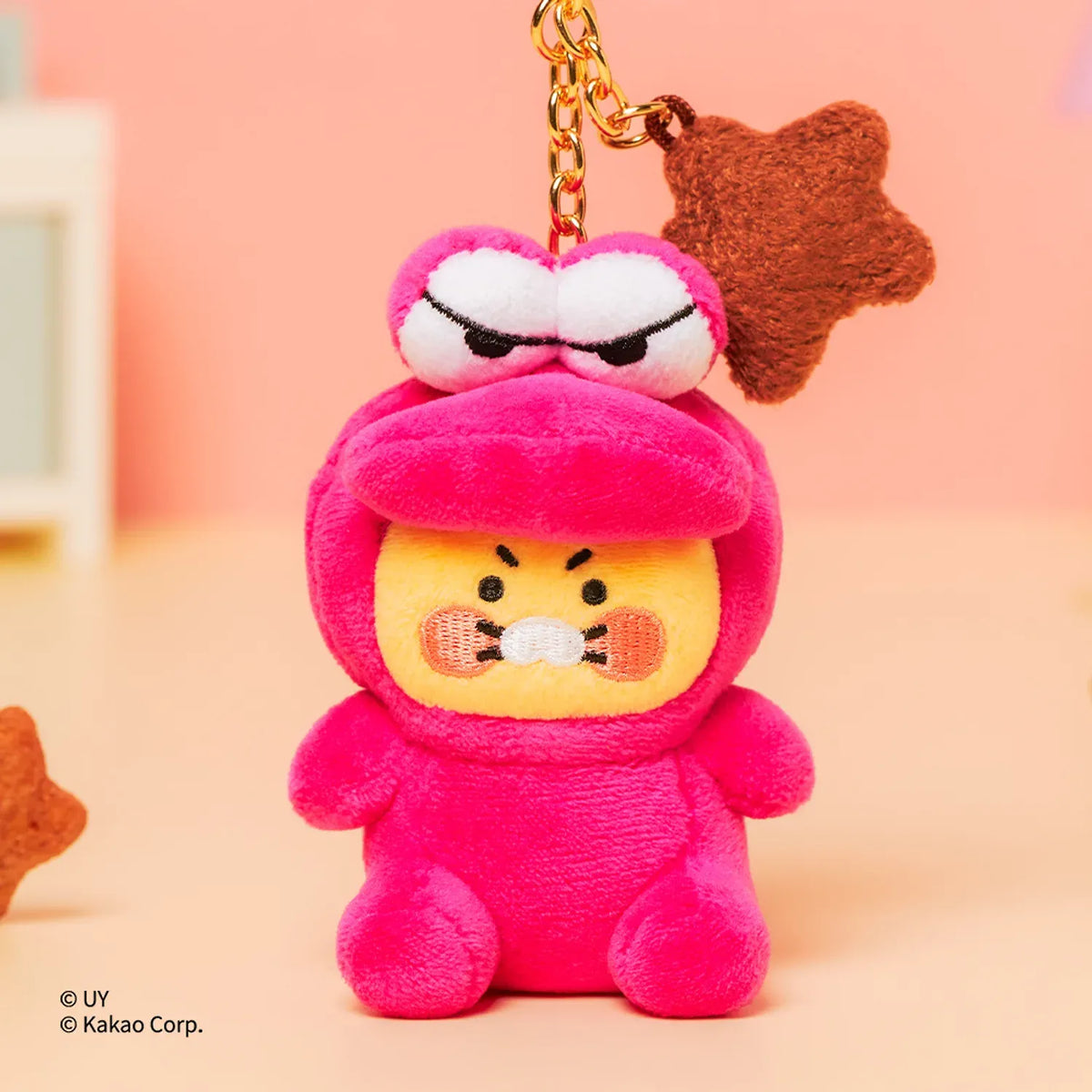 [KAKAO FRIENDS]Crayon Shin-chan x Kakao Friends Plush Keyring