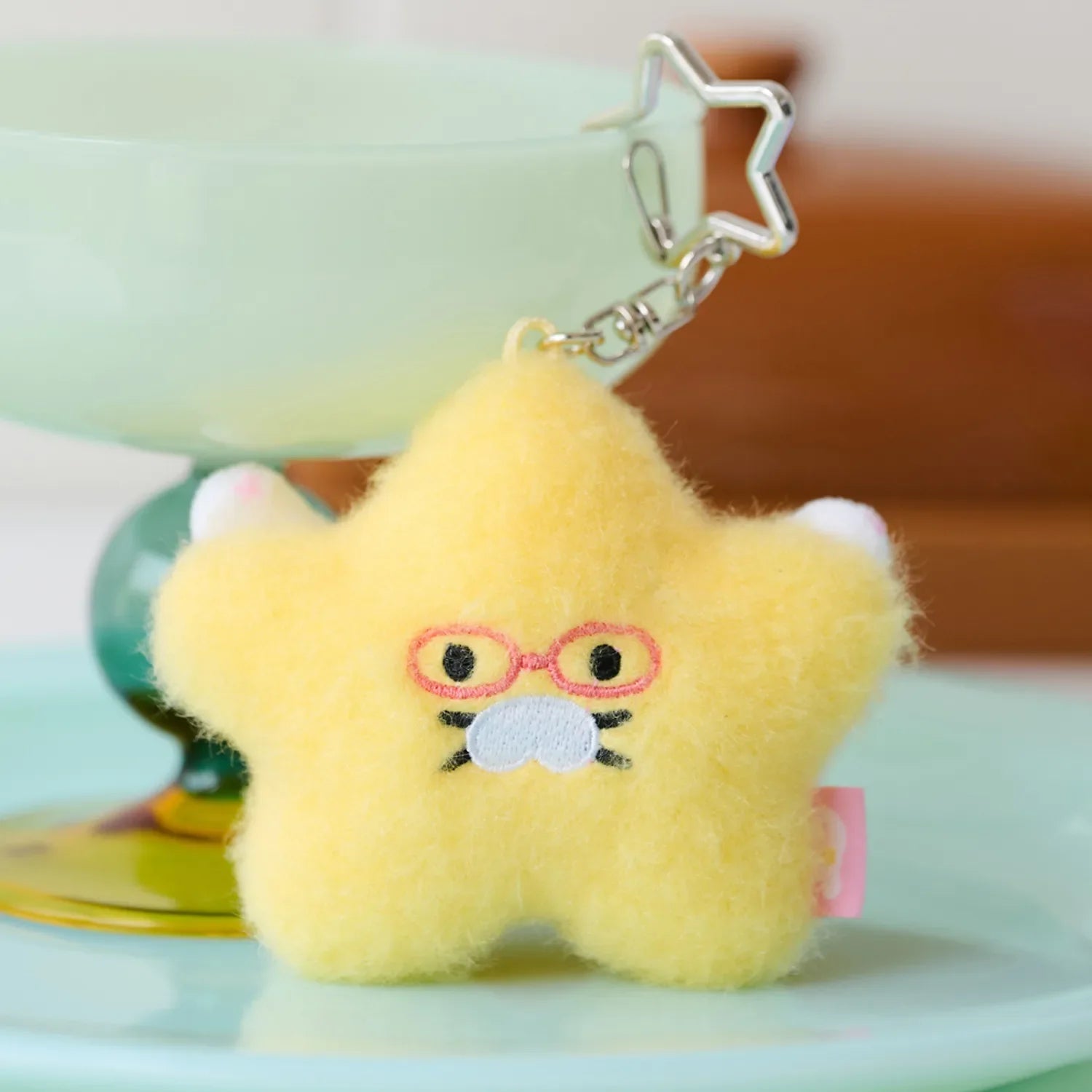 [KAKAO FRIENDS] Star Chunshik Star Plush Keyring
