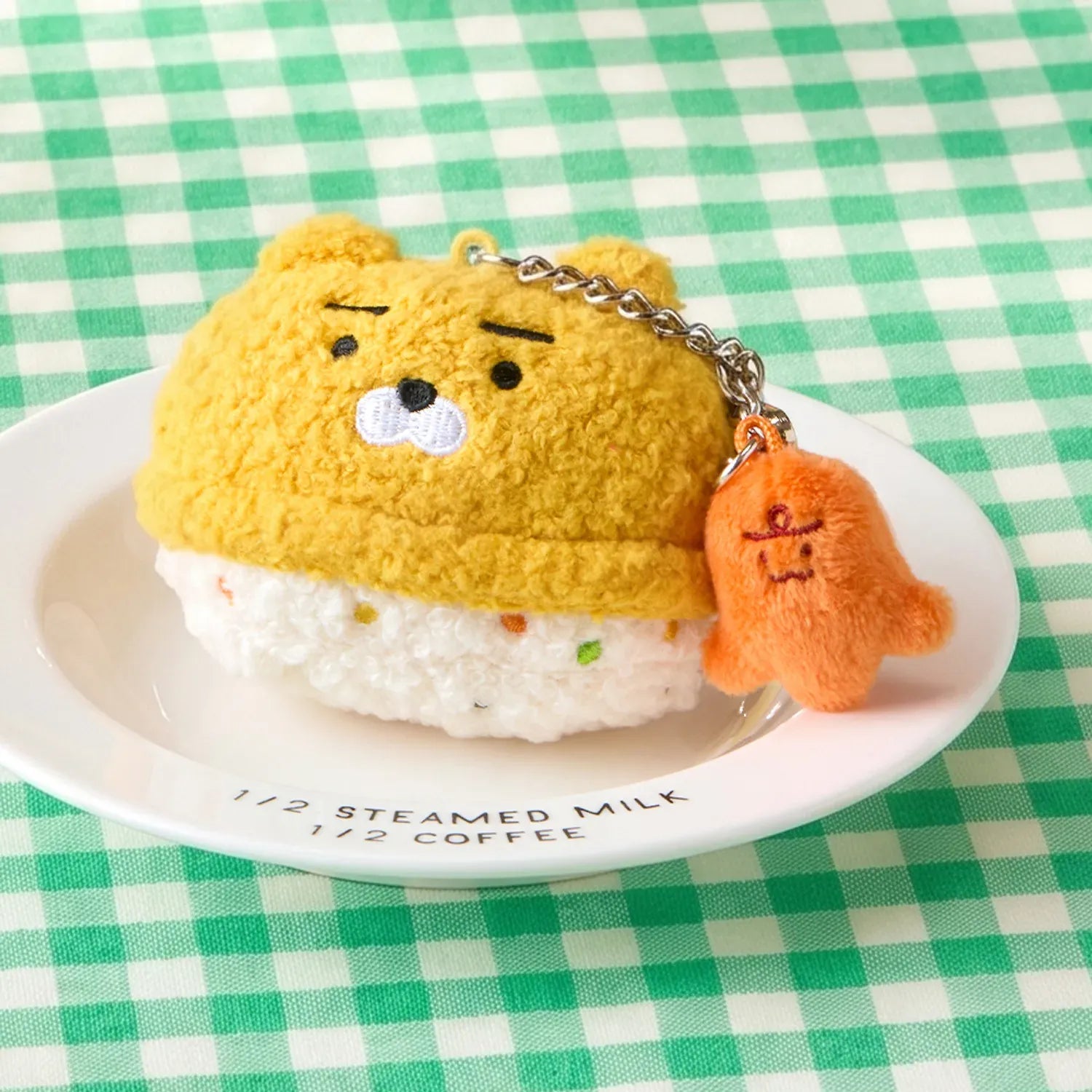 [KAKAO FRIENDS]  Frenz Steamed Rice Plush Keyring Chundorak Series