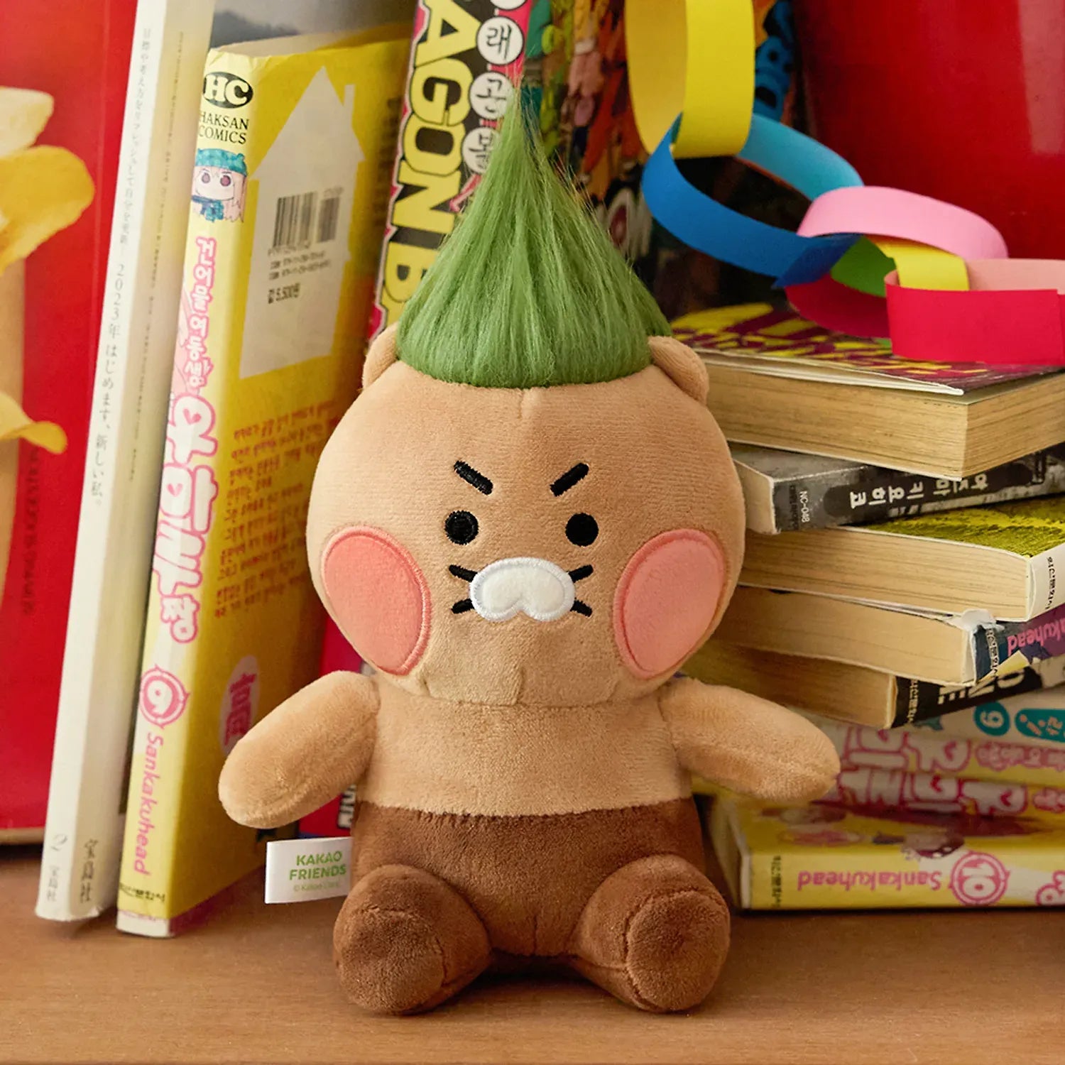 [KAKAO FRIENDS] Hoochoo Green Onion Plush Doll Chunshik