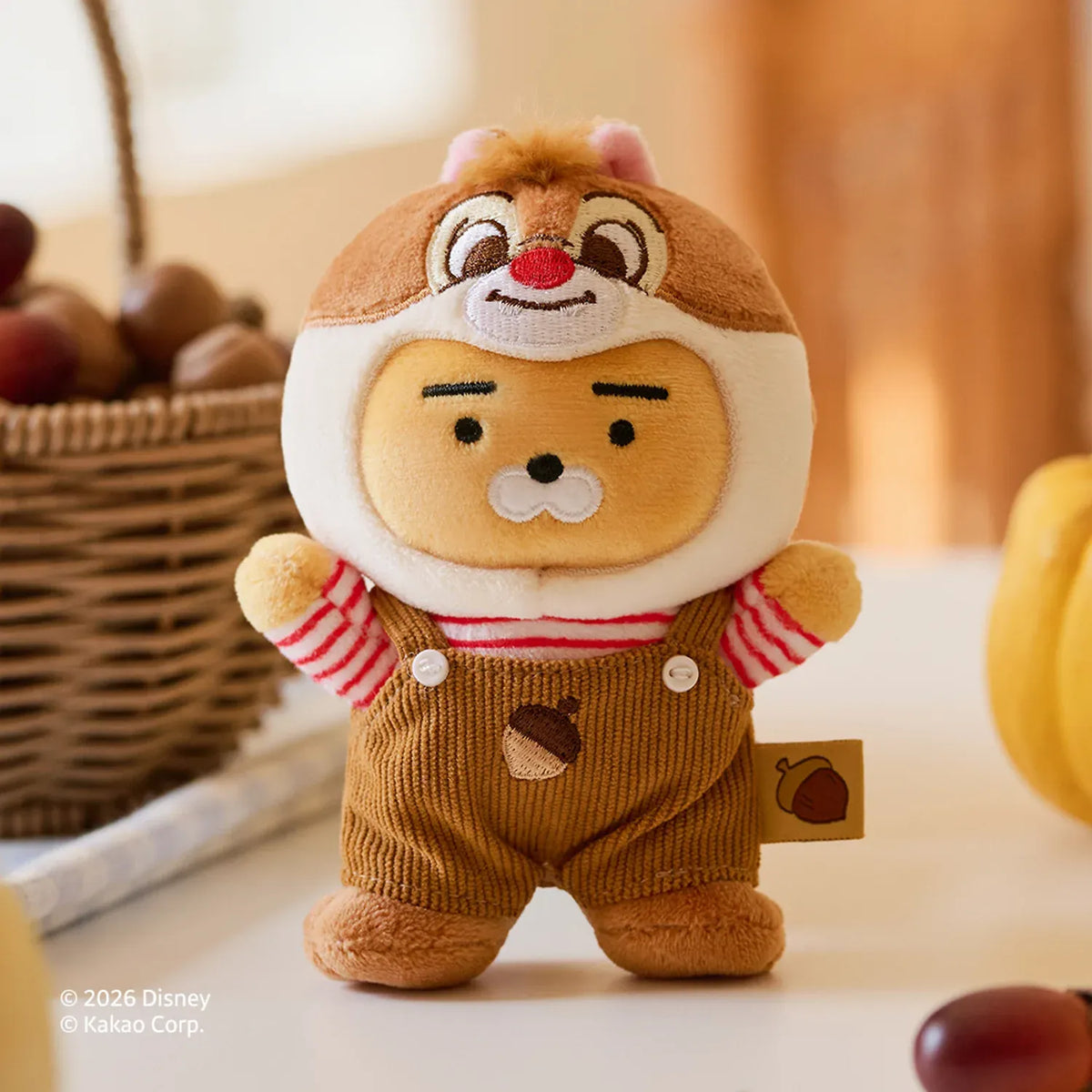 [KAKAO FRIENDS]Chip 'n Dale Friends Plush Keyring