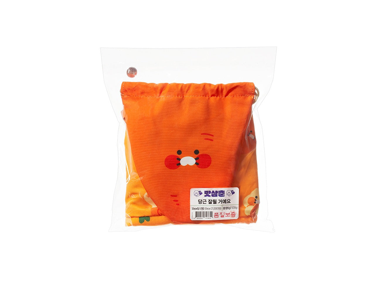 [KAKAO FRIENDS]Chunsik Eco Reusable Bag (Lemon / Carrot / Green Onion / Apple)