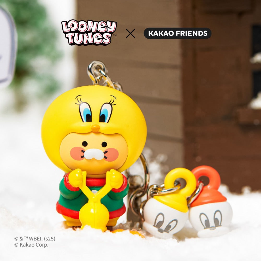 [KAKAO FRIENDS]Looney Tunes X Friends Tweety Figure Keyring