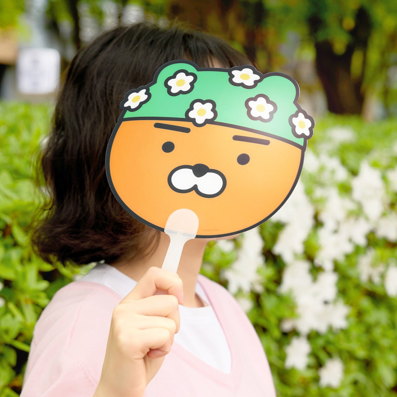 [KAKAO FRIENDS]Folding Hand Fan Collection Chunshik Ryan