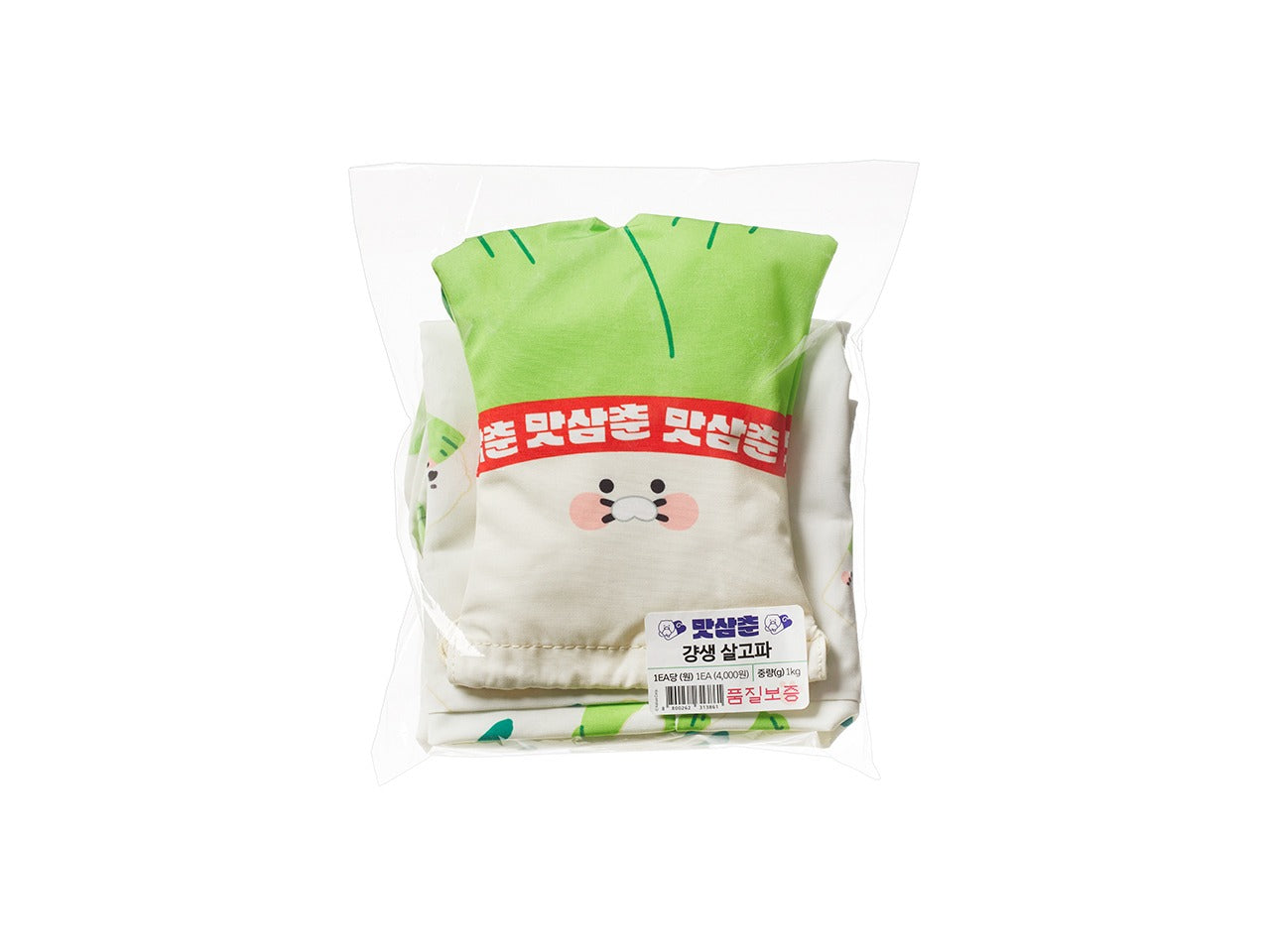 [KAKAO FRIENDS]Chunsik Eco Reusable Bag (Lemon / Carrot / Green Onion / Apple)