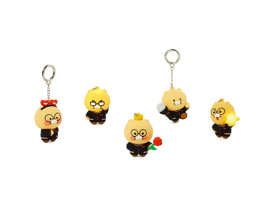 [KAKAO FRIENDS] X T1 LED Keyring Doll SET