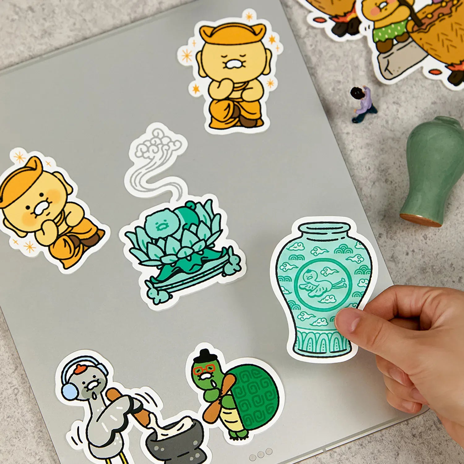 [KAKAO FRIENDS]Korean Traditional Deco Sticker Collection Chunshik Ryan
