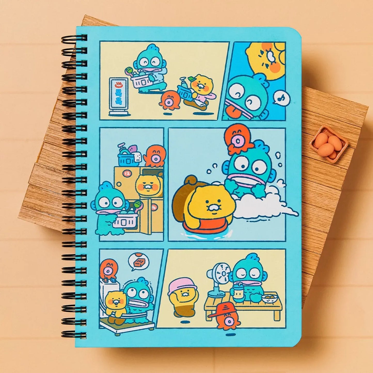 [KAKAO FRIENDS] × Hangyodon Notebook (Ryan & Chunsik Ver.)