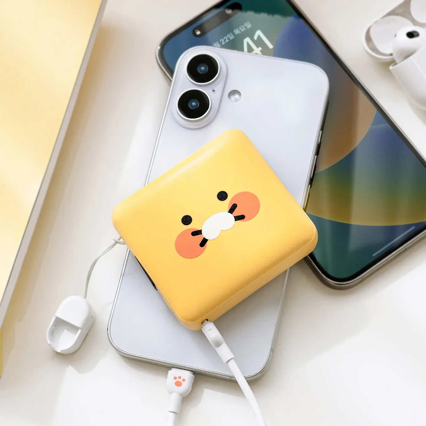 [KAKAO FRIENDS] Choonsik Face Mini Power Bank