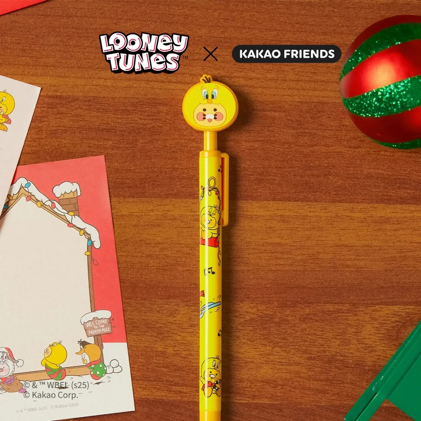 [KAKAO FRIENDS] Looney Tunes X Friends Tweety Gel Pen Baby Chunsik