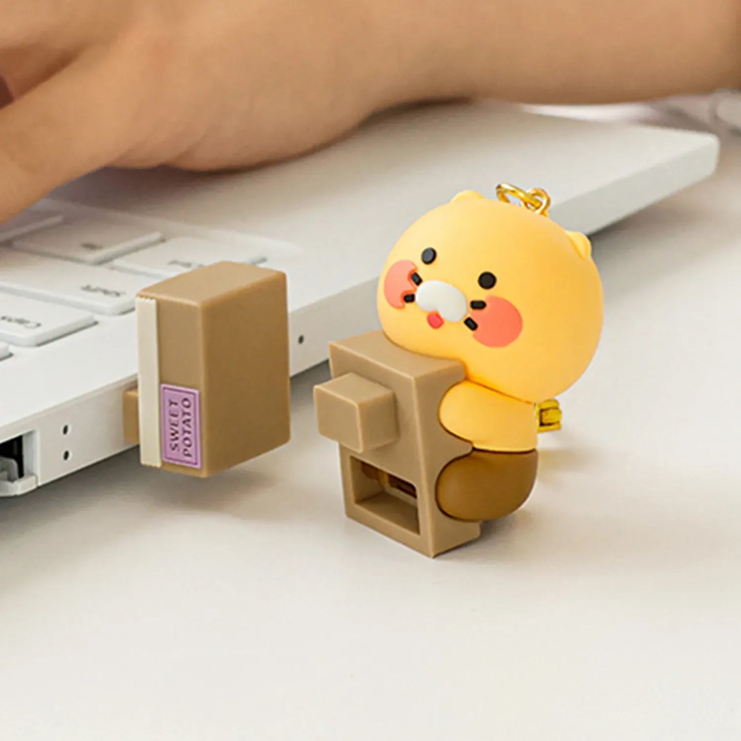[KAKAO FRIENDS]64GB USB Figure Keyring Hanging Ryan/Chunsik