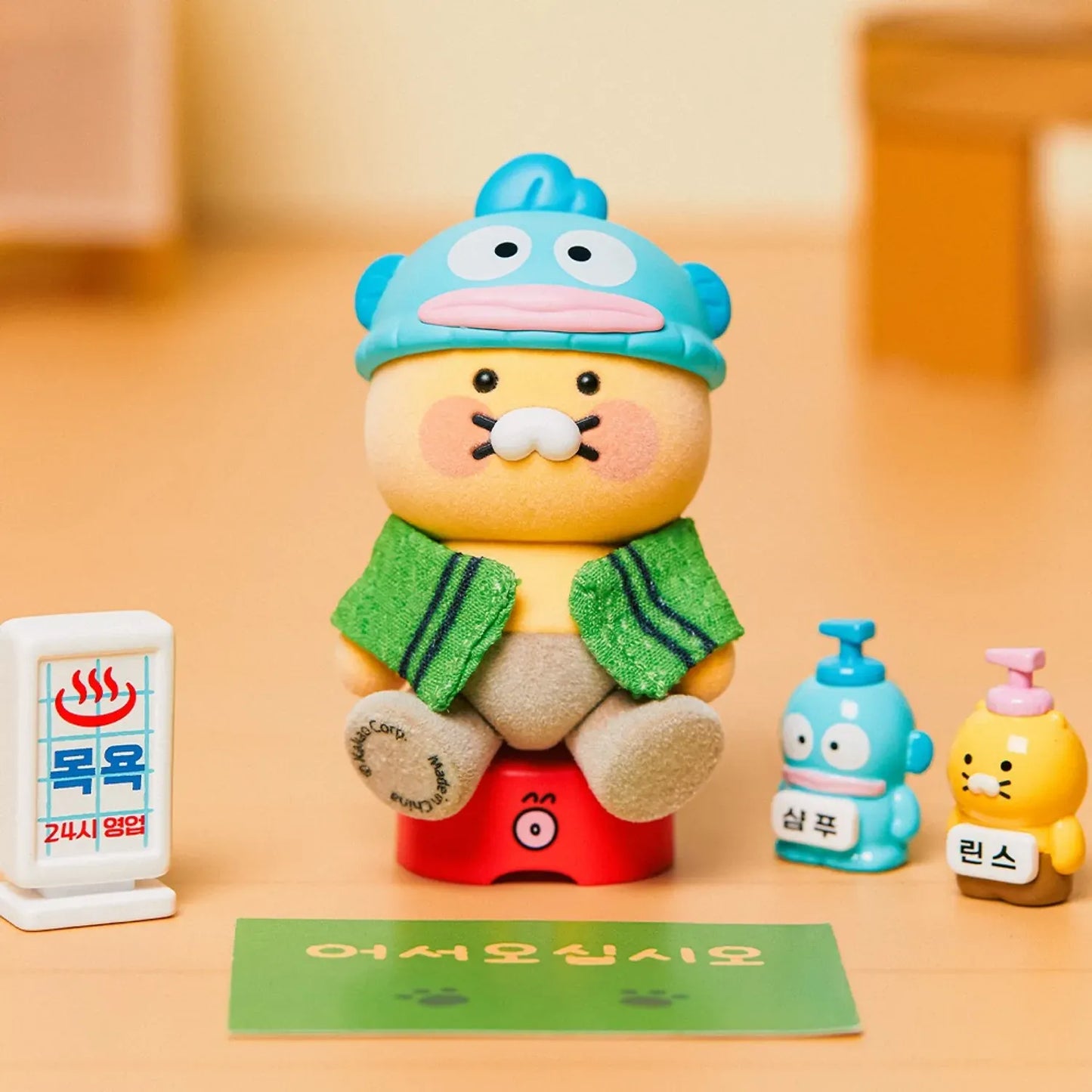 [KAKAO FRIENDS] × Hangyodon Bath Deco Figure Set (Chunsik Ver.)