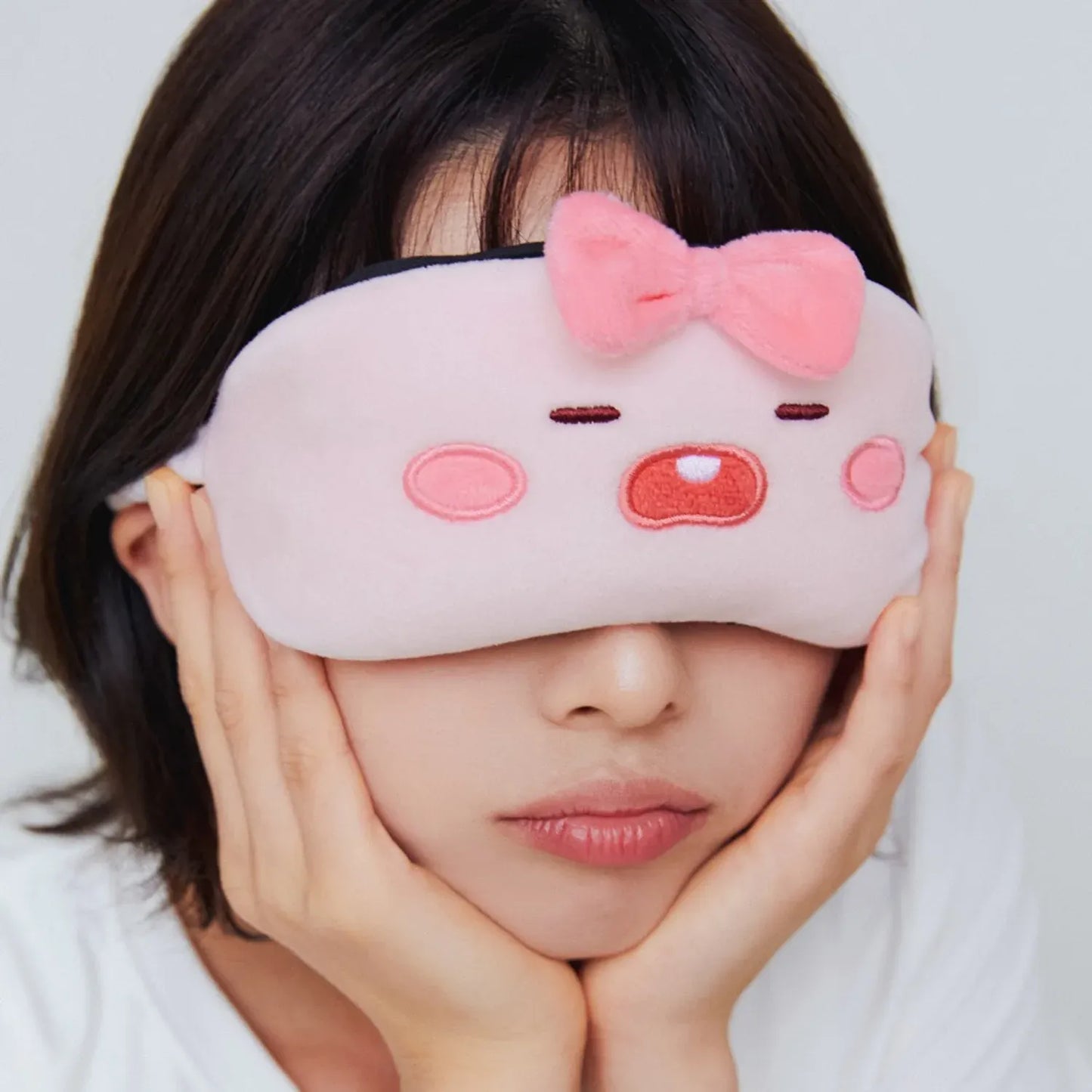 [KAKAO FRIENDS] Plush Sleep Mask Little Apeach / Little Ryan
