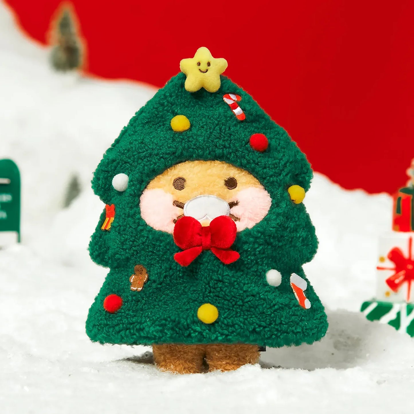 [KAKAO FRIENDS](OOTD) Potion Plush Costume Christmas Tree