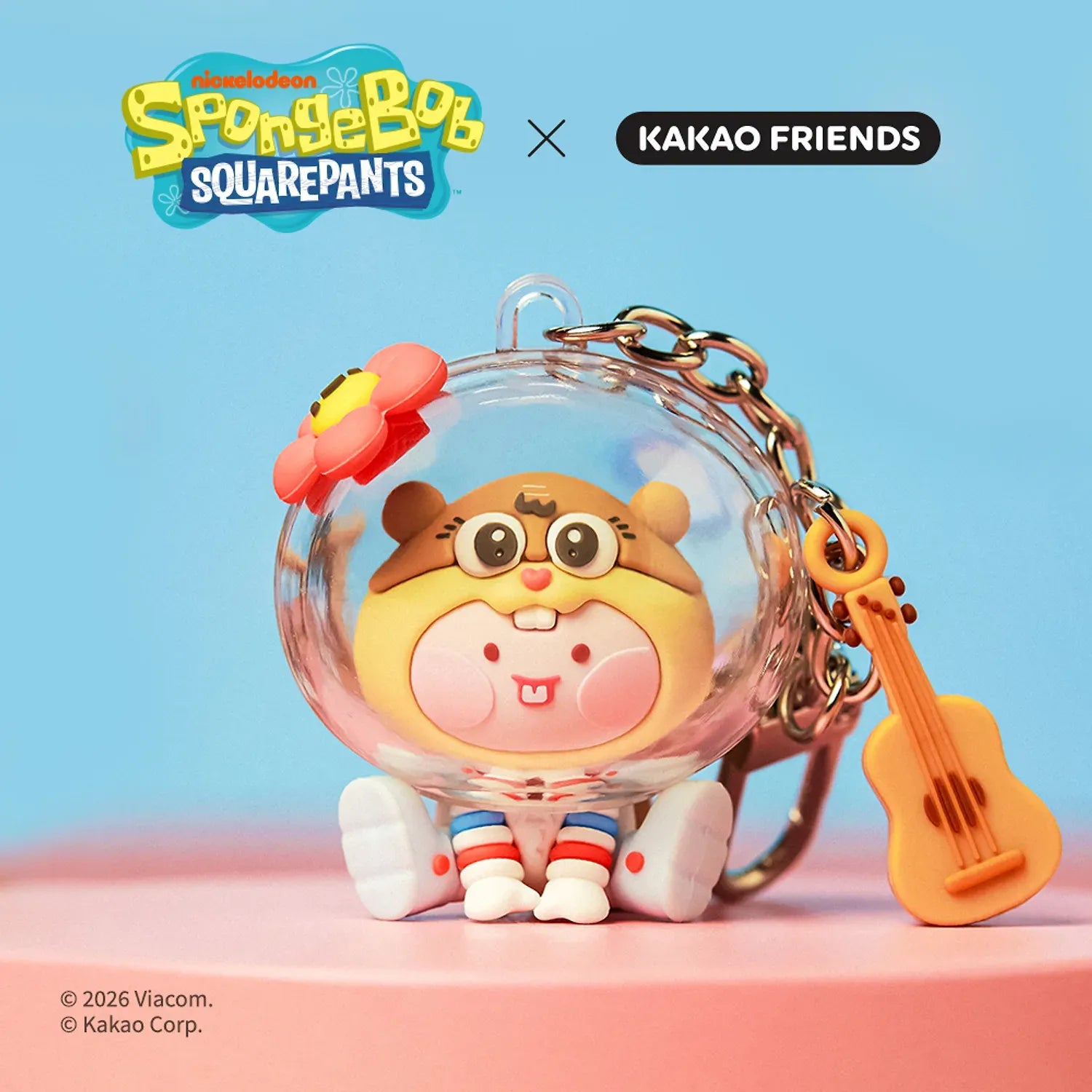 [KAKAO FRIENDS]x SpongeBob Figure Keyring Collection Baby Series