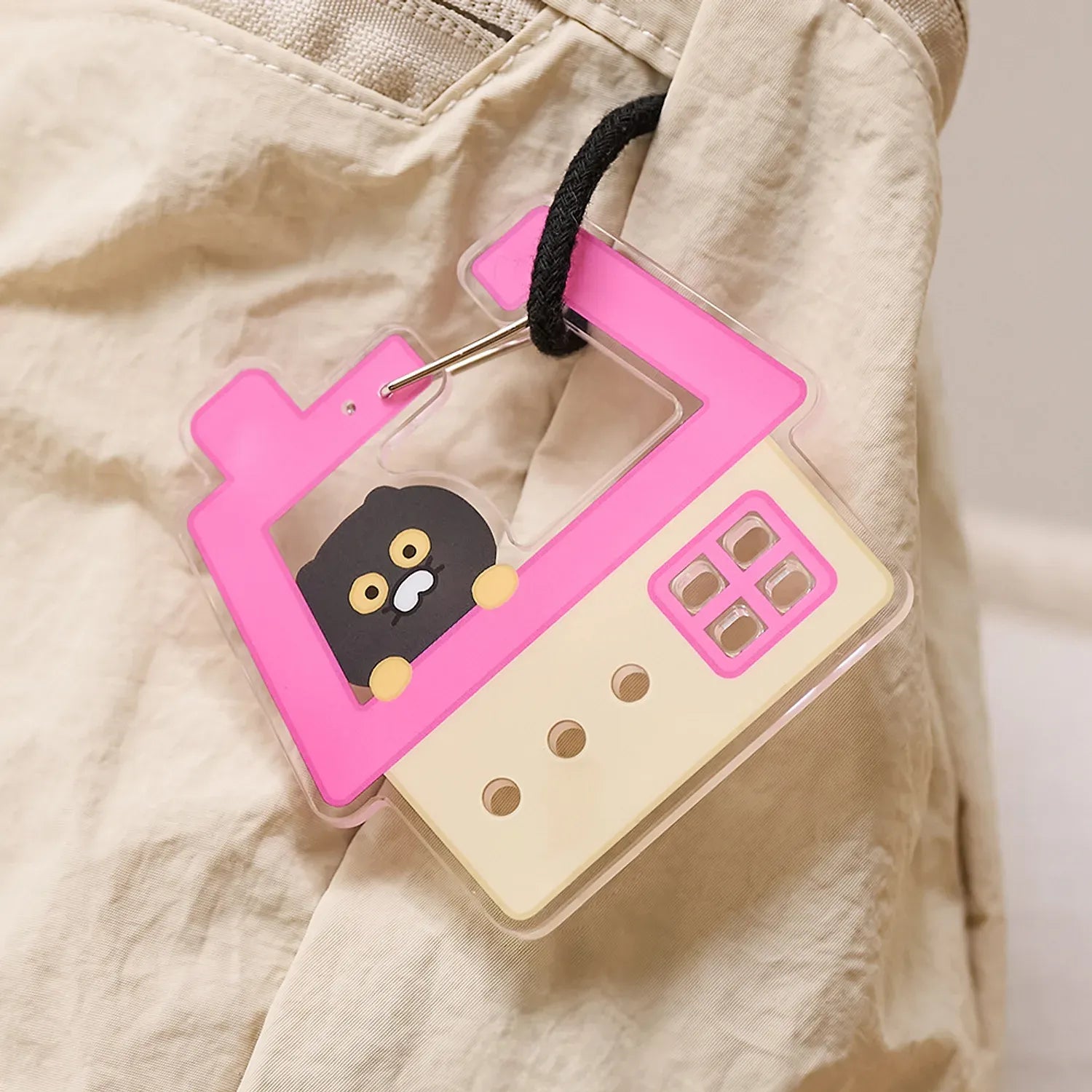 [KAKAO FRIENDS]Choonsik Doduk Series  Carabiner Acrylic Keyring