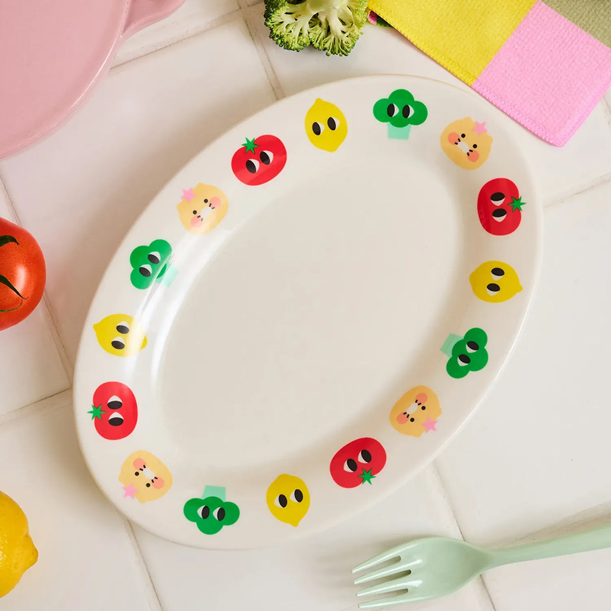 [KAKAO FRIENDS] I.A.I.A.I Friends x Kakao Friends Chunshik Melamine Plate