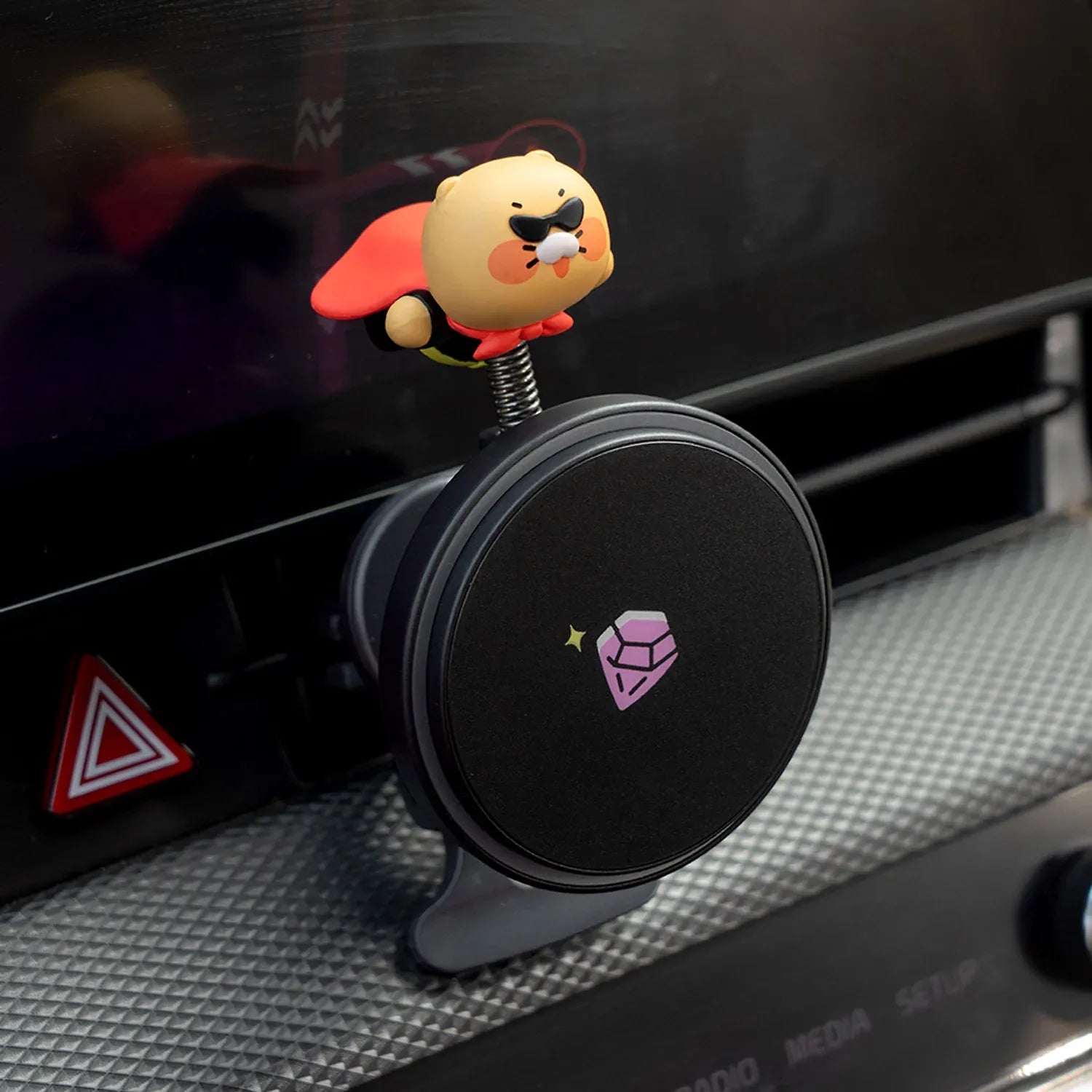 [KAKAO FRIENDS]Choonsik's Verse  Magnetic Car Wireless Charger