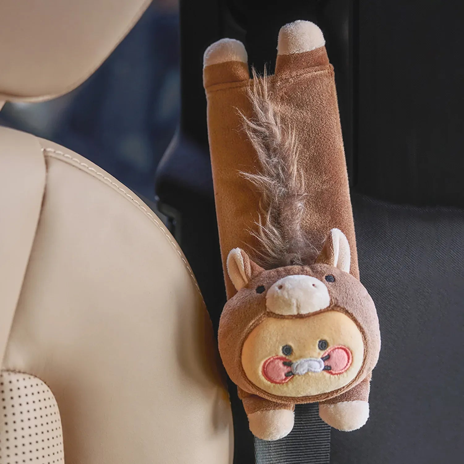 [KAKAO FRIENDS] Chunsik Lucky Pony Day Seat Belt Cover