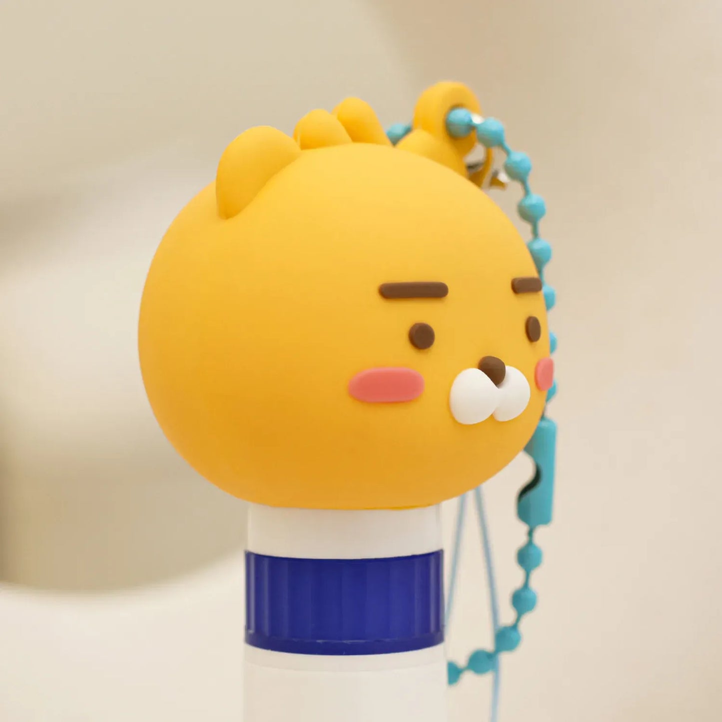 [KAKAO FRIENDS]Lip Balm Cap Keyring Chunsik,Ryan,Apeach