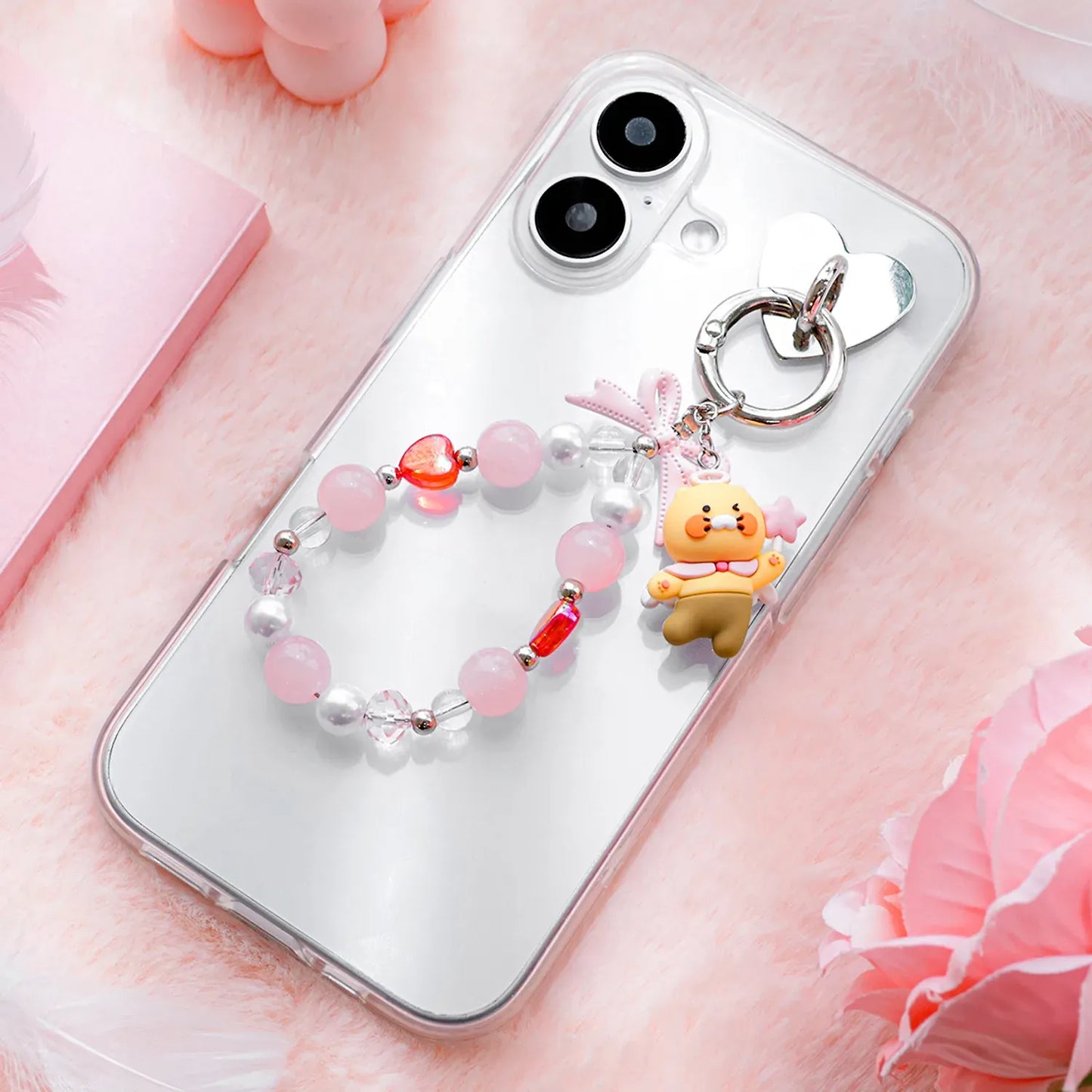 [KAKAO FRIENDS] Angel & Devil Bead Strap Chunsik