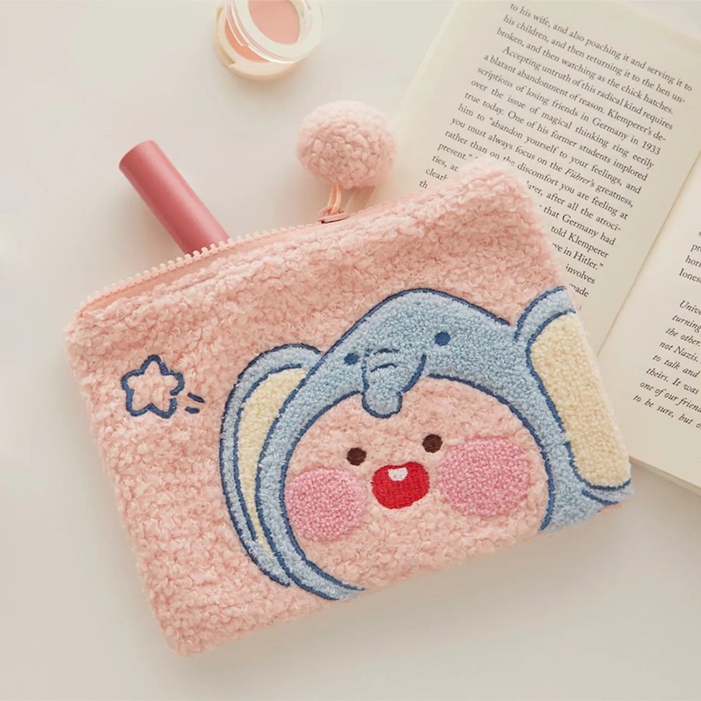 [KAKAO FRIENDS]Boucle Pouch Elephant Apeach