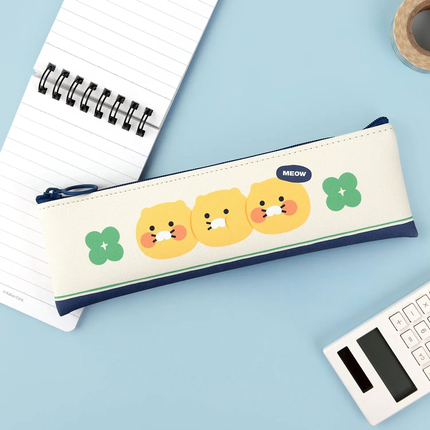 [KAKAO FRIENDS]Chunsik Flat Pencil Case