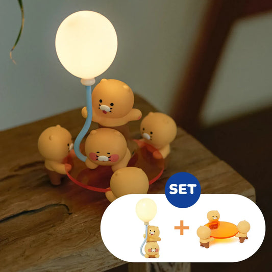 [KAKAO FRIENDS]Chunsik Figure Object Lamp & Stand Set